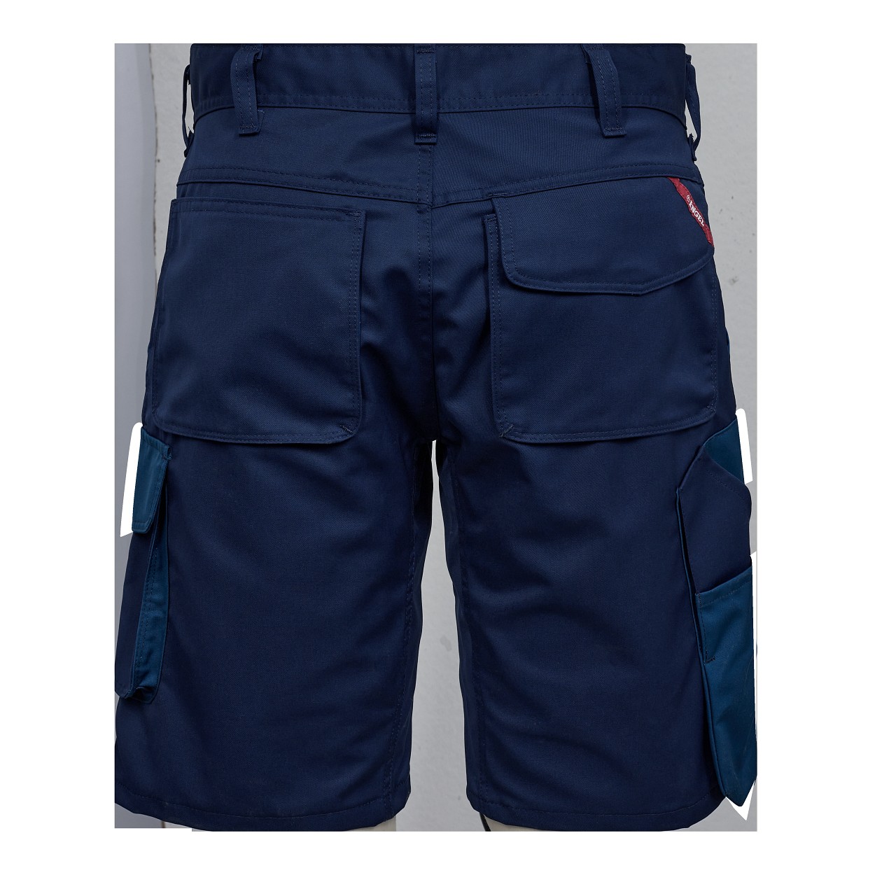 ENGEL Galaxy Light Arbeitsshorts in Blue Ink/Dark Petrol, Größe 54