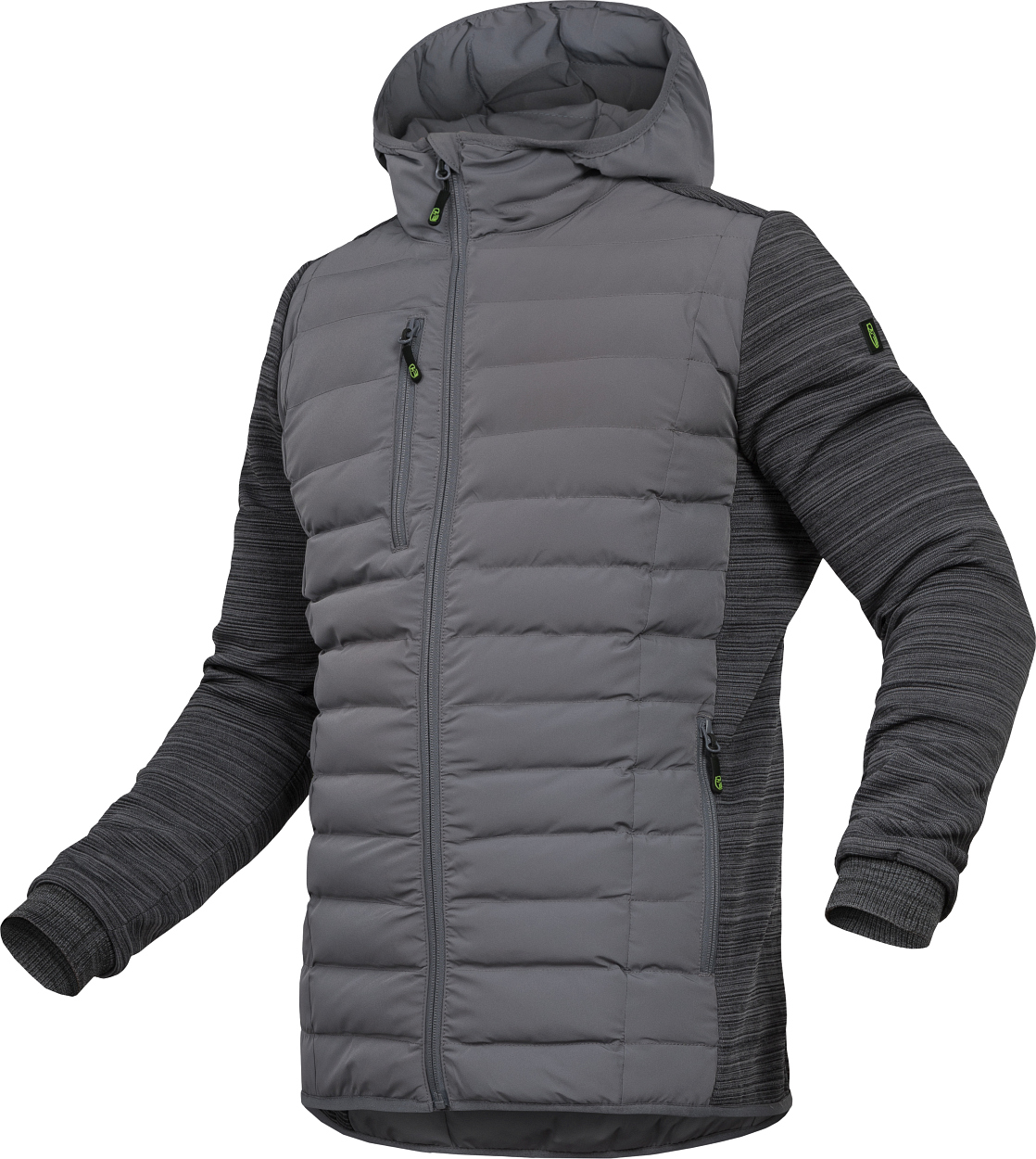 Herren Hybridjacke Casual Line Grau CAHYJ, Gr. 2XL von Leibwächter