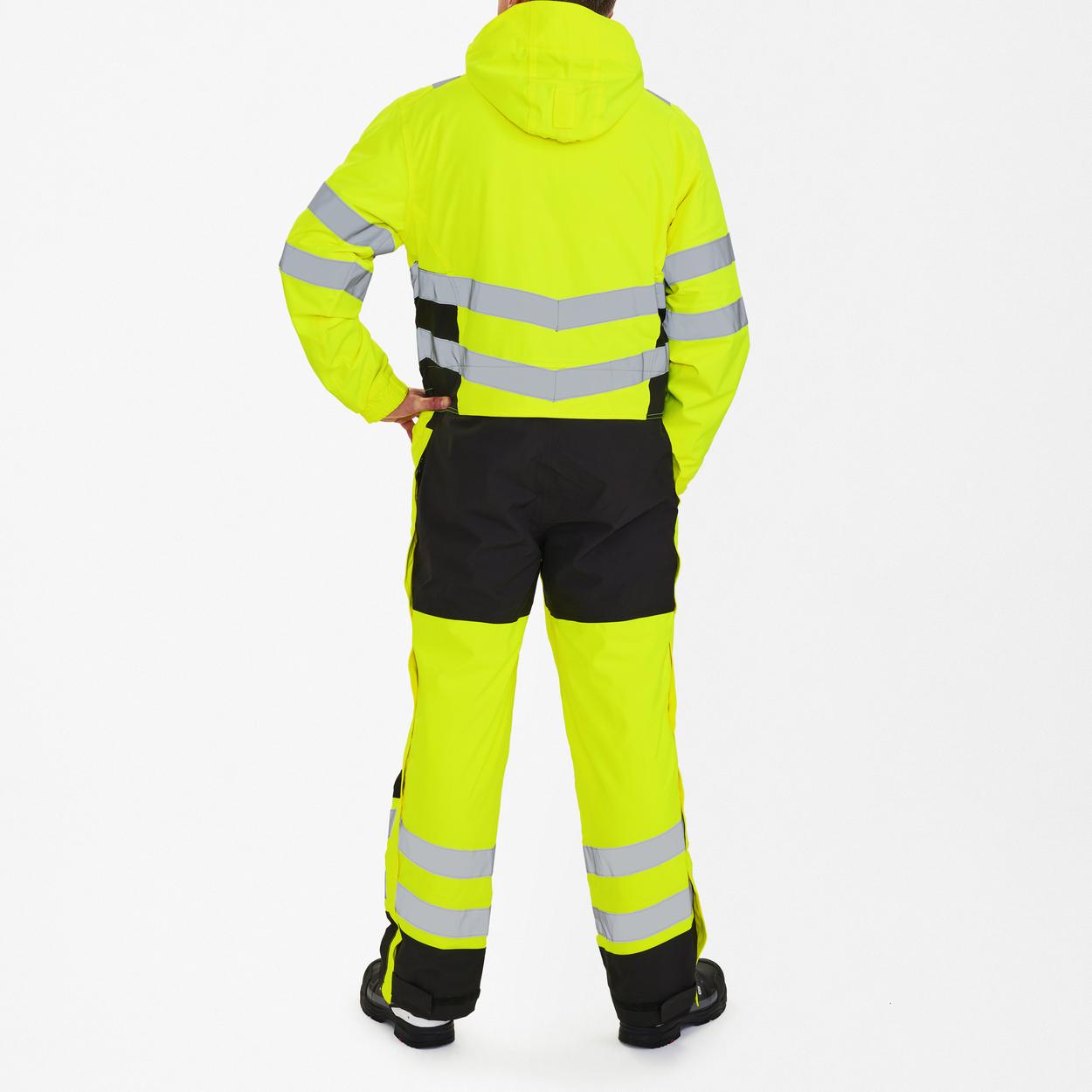 ENGEL Safety Winteroverall in Gelb/Schwarz, Größe XS