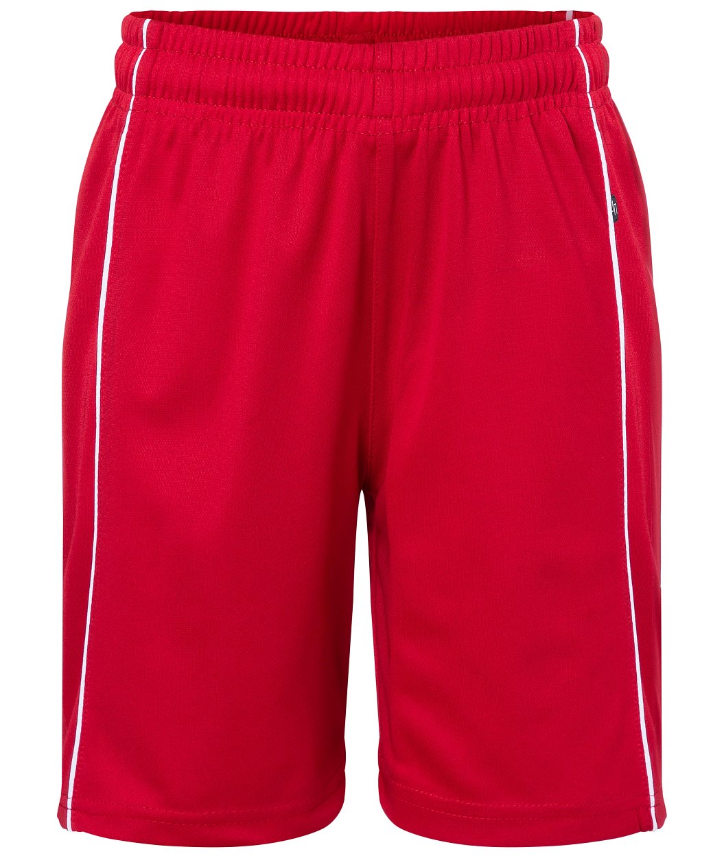 Basic Team Shorts Junior "JN387K" in Red/White, Größe 2XL - Daiber