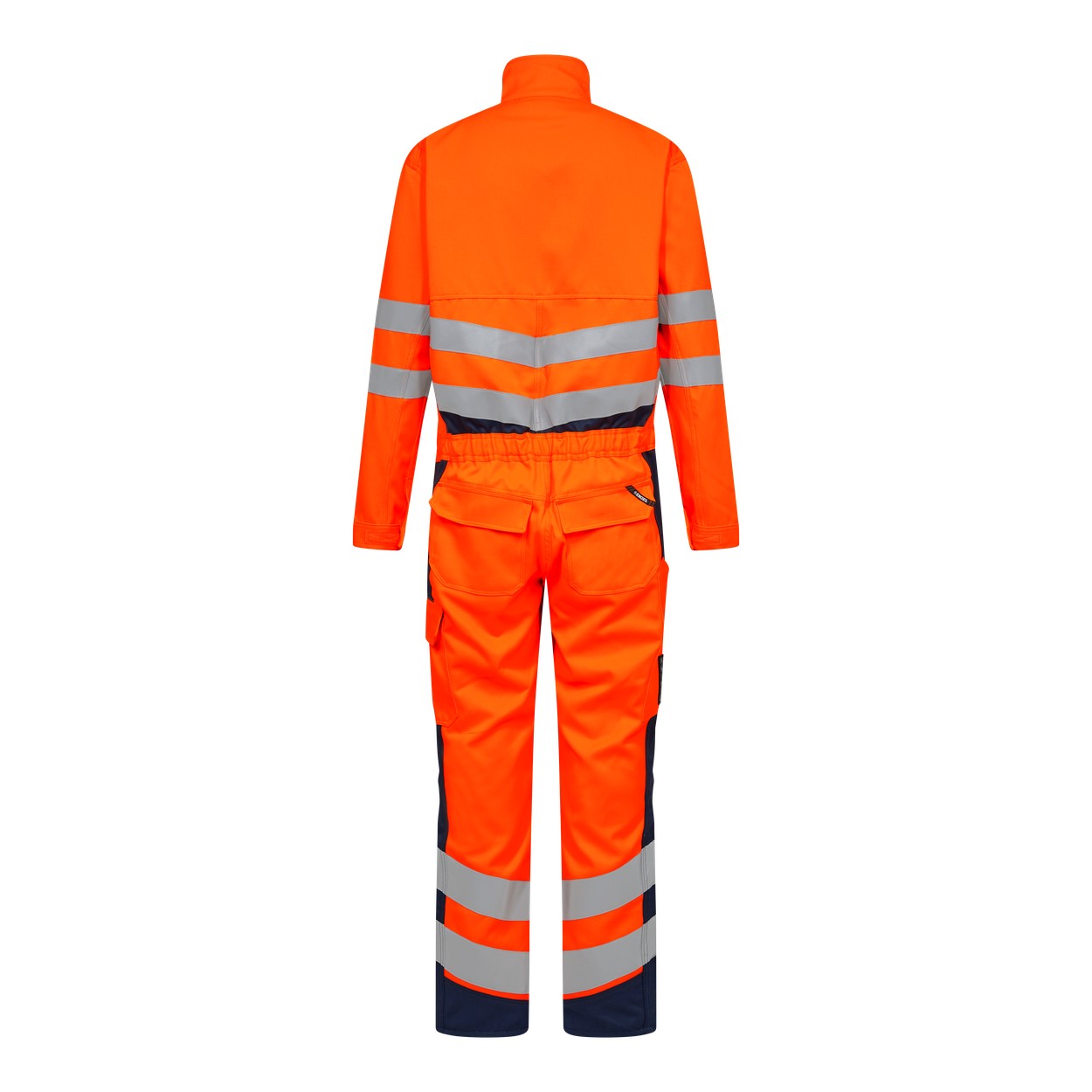 ENGEL Safety+ Overall in Orange/Blue ink, Größe XS