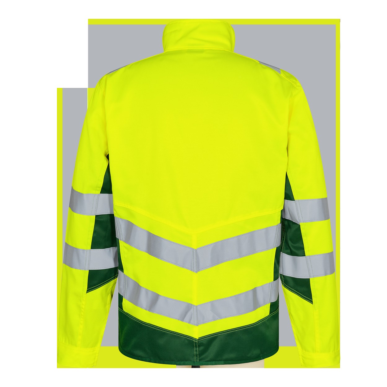 ENGEL Safety Light Arbeitsjacke in Gelb/Grün, Größe XS