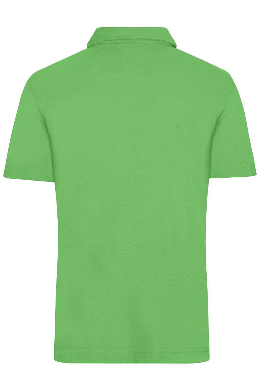 Men's Traditional Polo "JN716" in Lime-Green/Lime-Green-White, Größe 3XL - Daiber