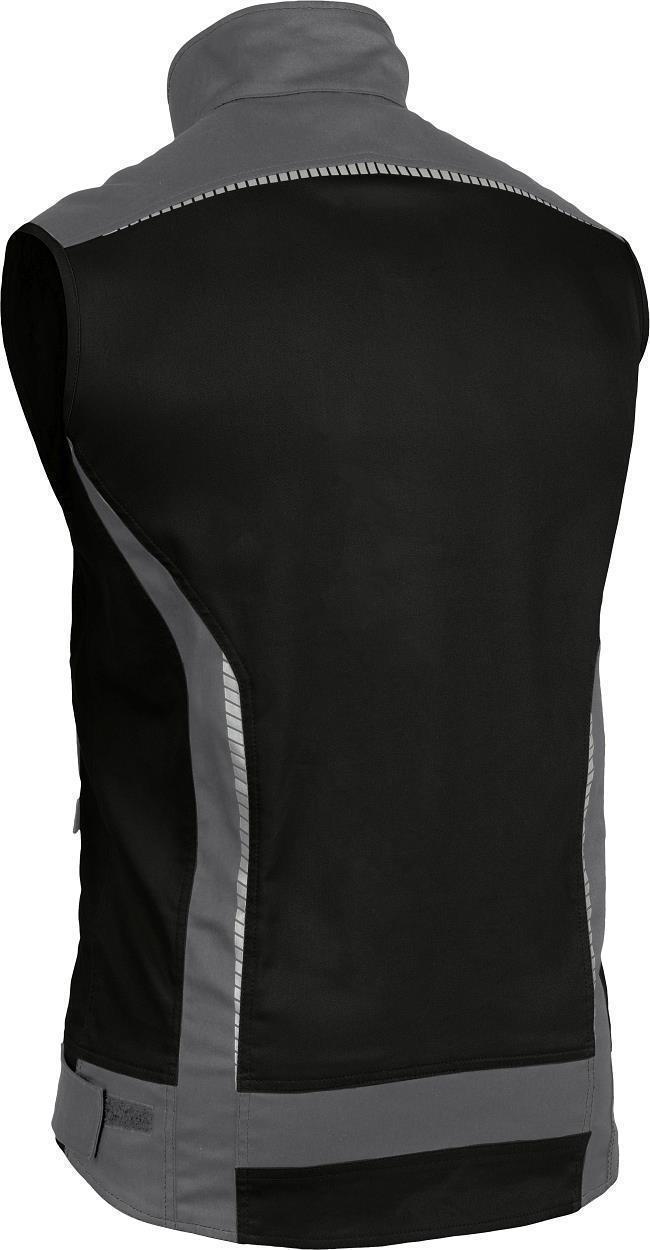 Weste Flex Line Schwarz/Grau FLEXV, Gr. 2XL von Leibwächter