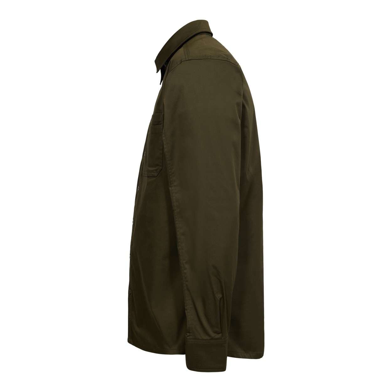 ENGEL Extend Hemd mit Stretch in Forest Green, Größe XS