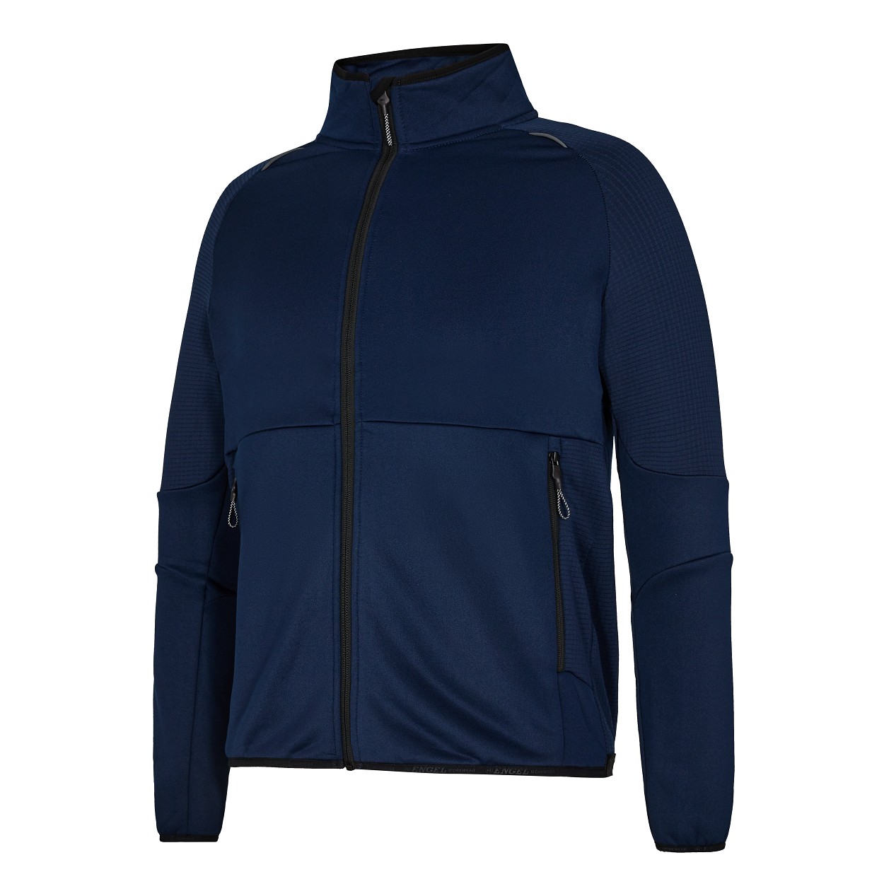 ENGEL X-treme Midlayer-Cardigan in Blue Ink, Größe XS