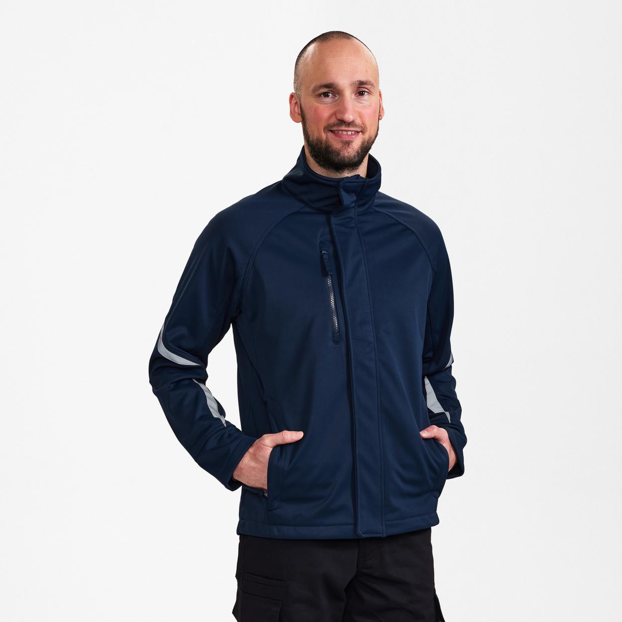 ENGEL Extend Softshelljacke in Blue Ink, Größe XS