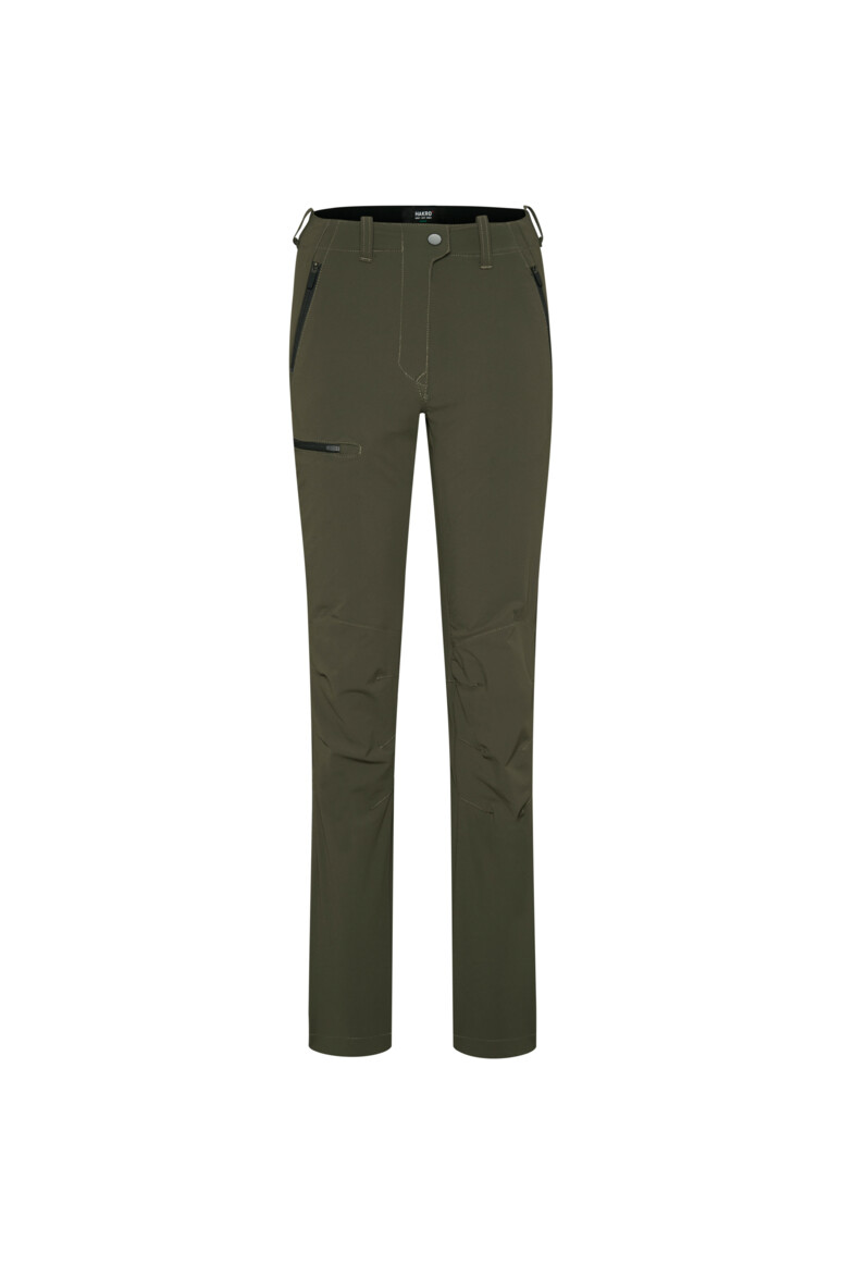 HAKRO 740 DAMEN FUNKTIONSHOSE X-STRETCH in Olive, Größe 3XL