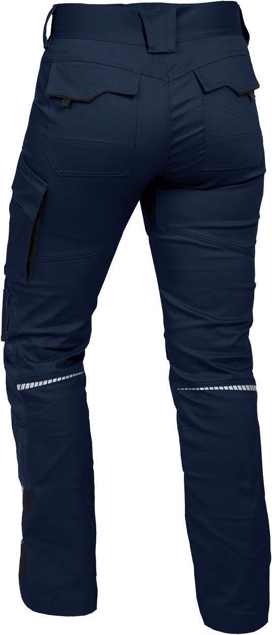 Damen-Bundhose Flex Line Marine/Schwarz FLXDH, Gr. 52 von Leibwächter