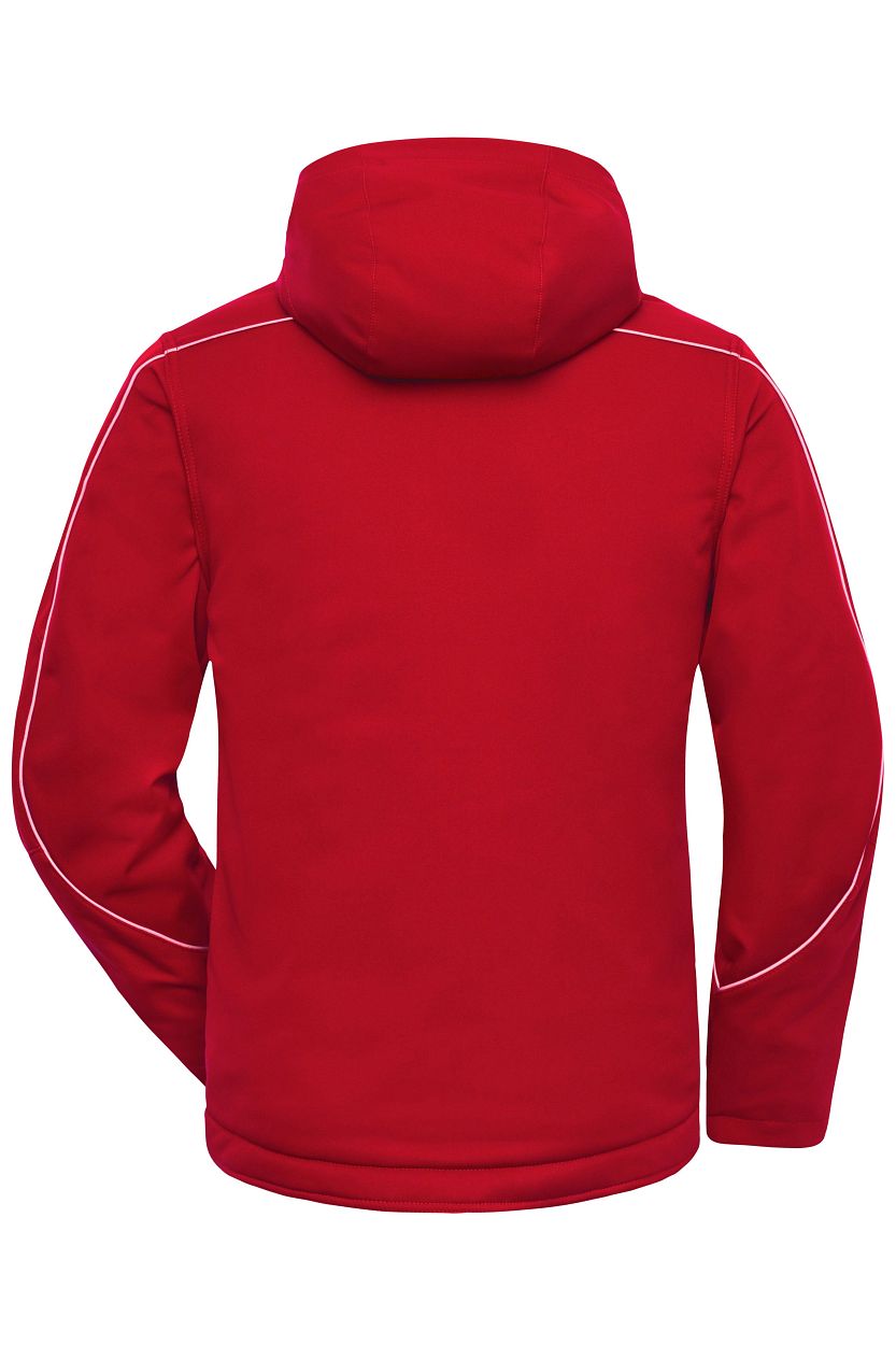 Workwear Softshell Padded Jacket - SOLID - "JN886" in Red, Größe 6XL - Daiber
