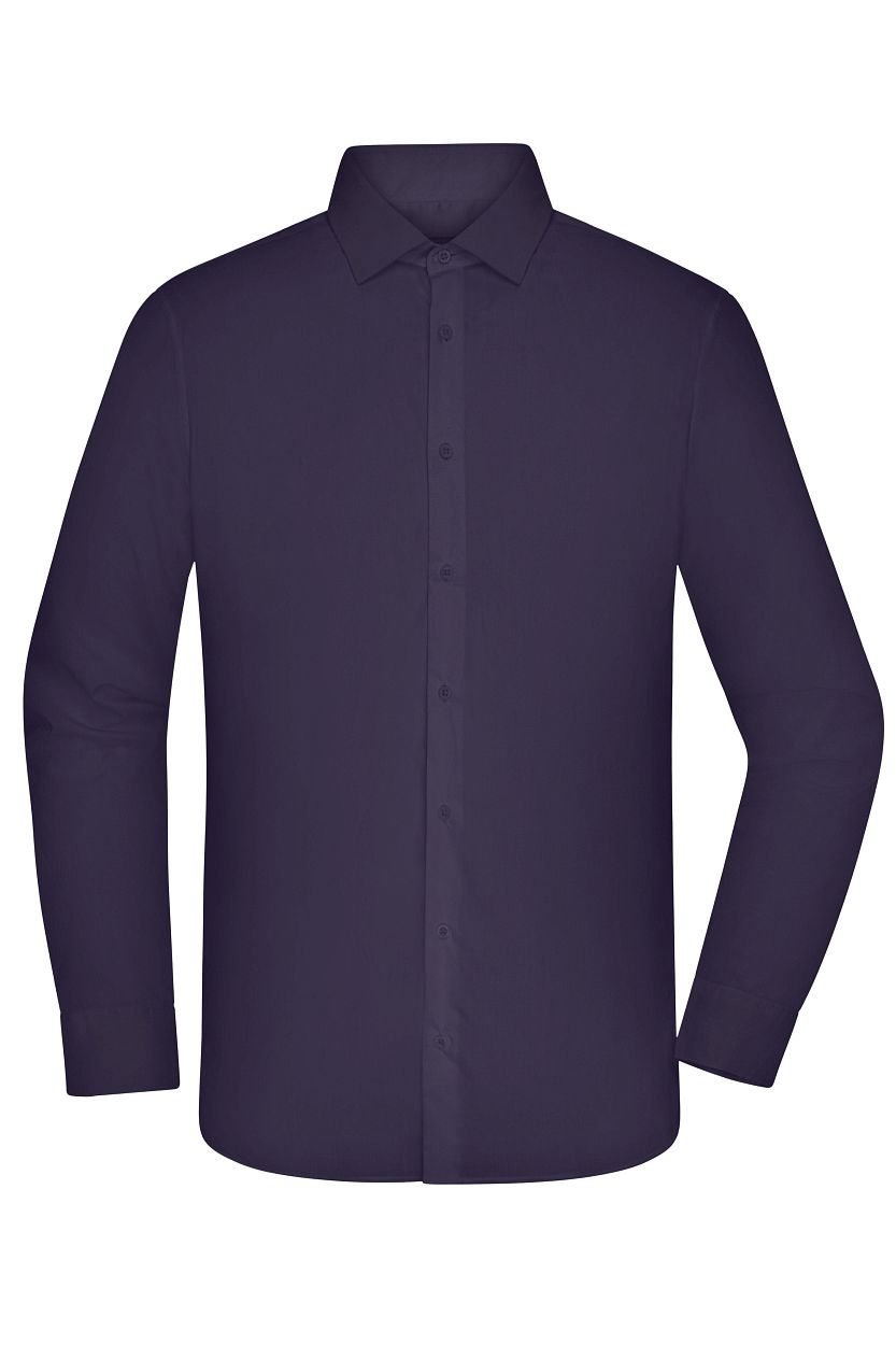 Men's Shirt - MODERN FIT - "JN1374" in Deep-Purple, Größe 3XL - Daiber