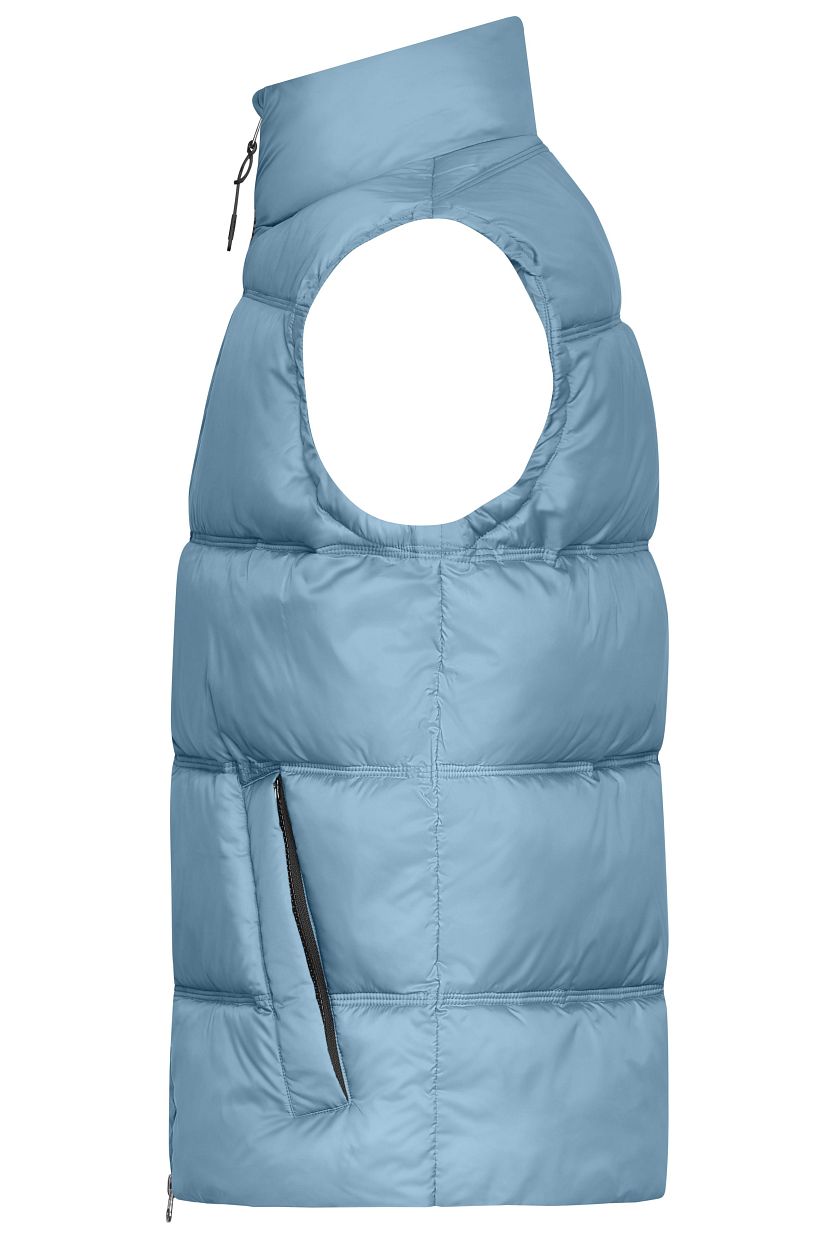 Men's Winter Vest GRS "JN1376" in Milky-Blue, Größe 3XL - Daiber