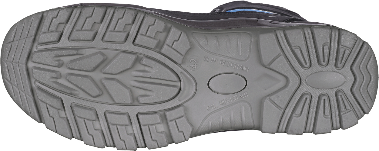 Stiefel niedrig L6141 Porto in Schwarz, Gr. 48 von Leibwächter