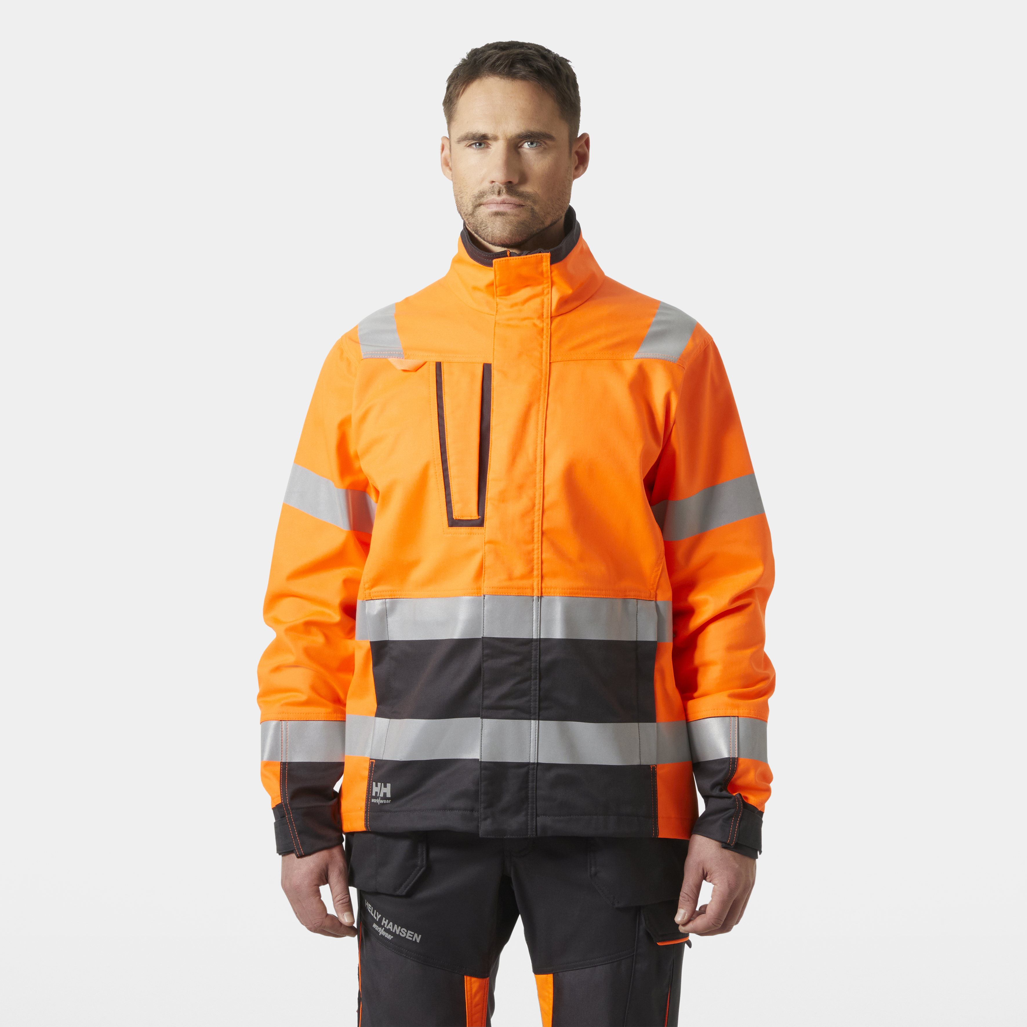 "ALNA 2.0" Jacke in Orange, Größe 4XL von Helly Hansen Workwear