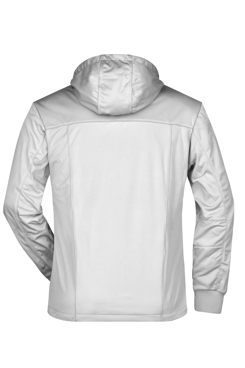 Men's Maritime Jacket "JN1078" in White/White/Navy, Größe 3XL - Daiber