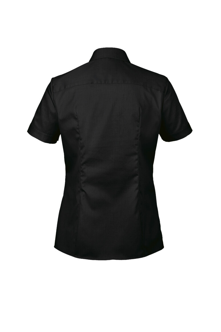 HAKRO 112 1/2-Arm Bluse Business in Schwarz, Größe 3XL