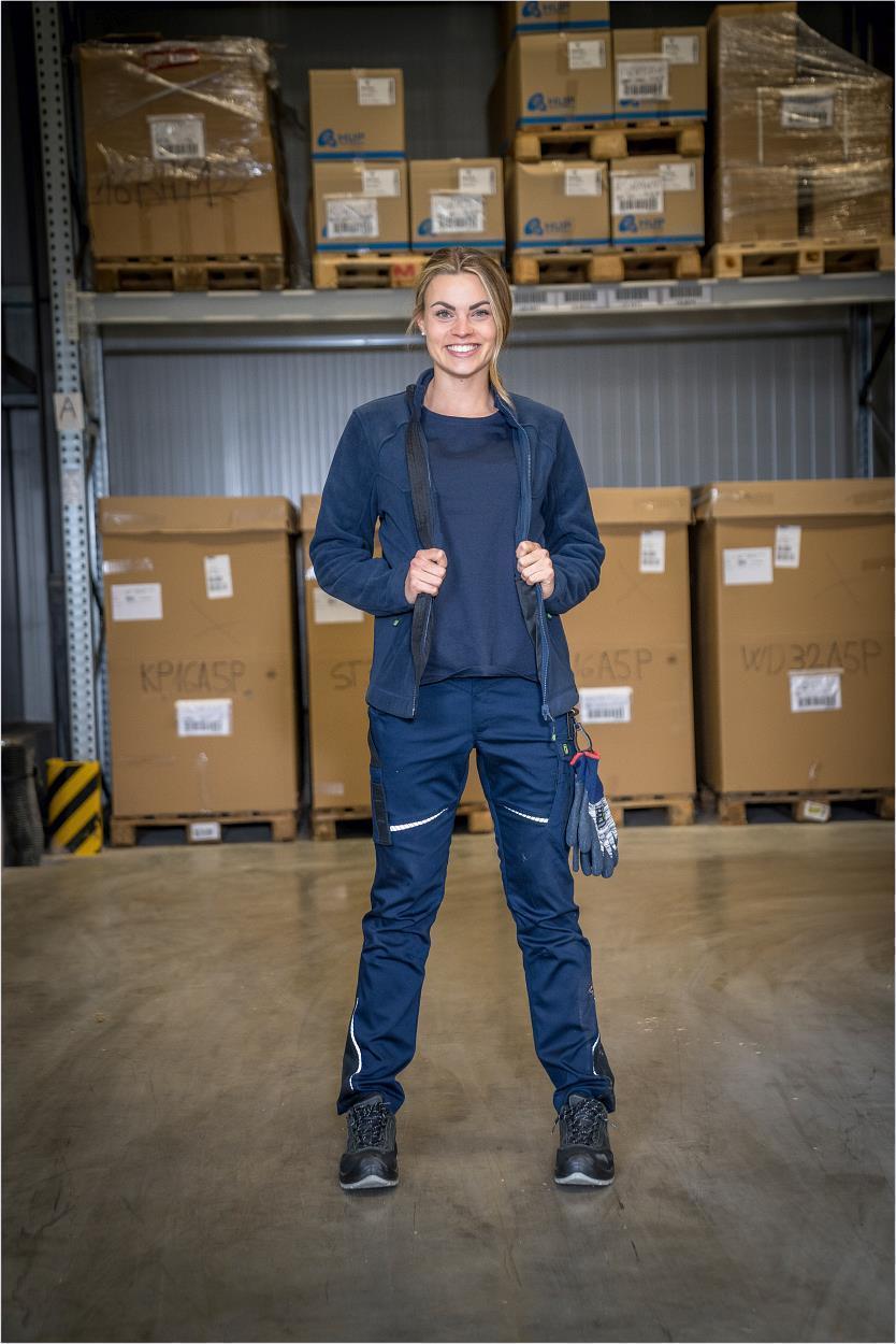 Polar-Fleecejacke Unisex CAFLJ, Gr. 2XL von Leibwächter