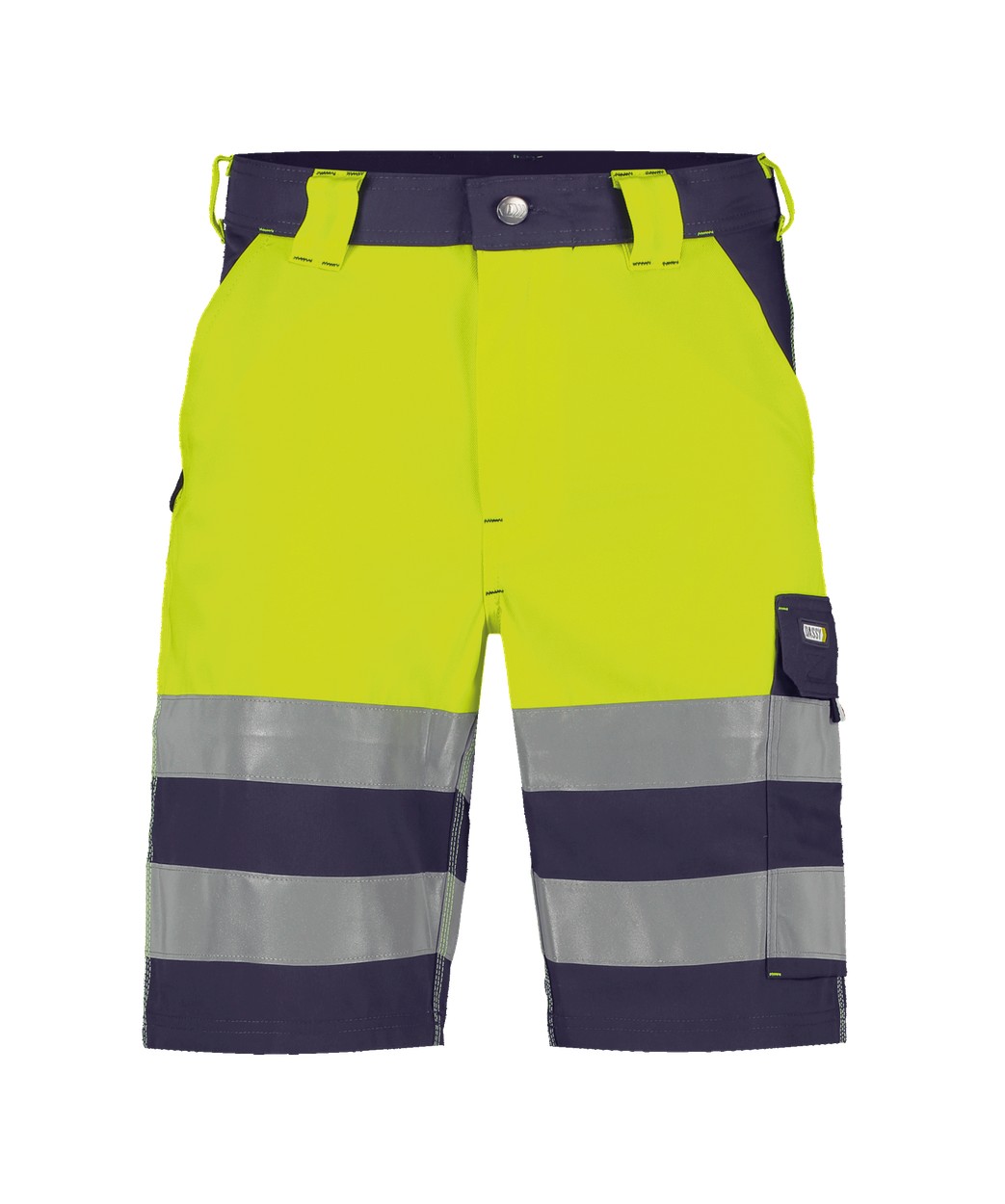 Warnschutz-Shorts "DASSY® Venna" in DUNKELBLAU/NEONGELB, Größe 66 PESCO61