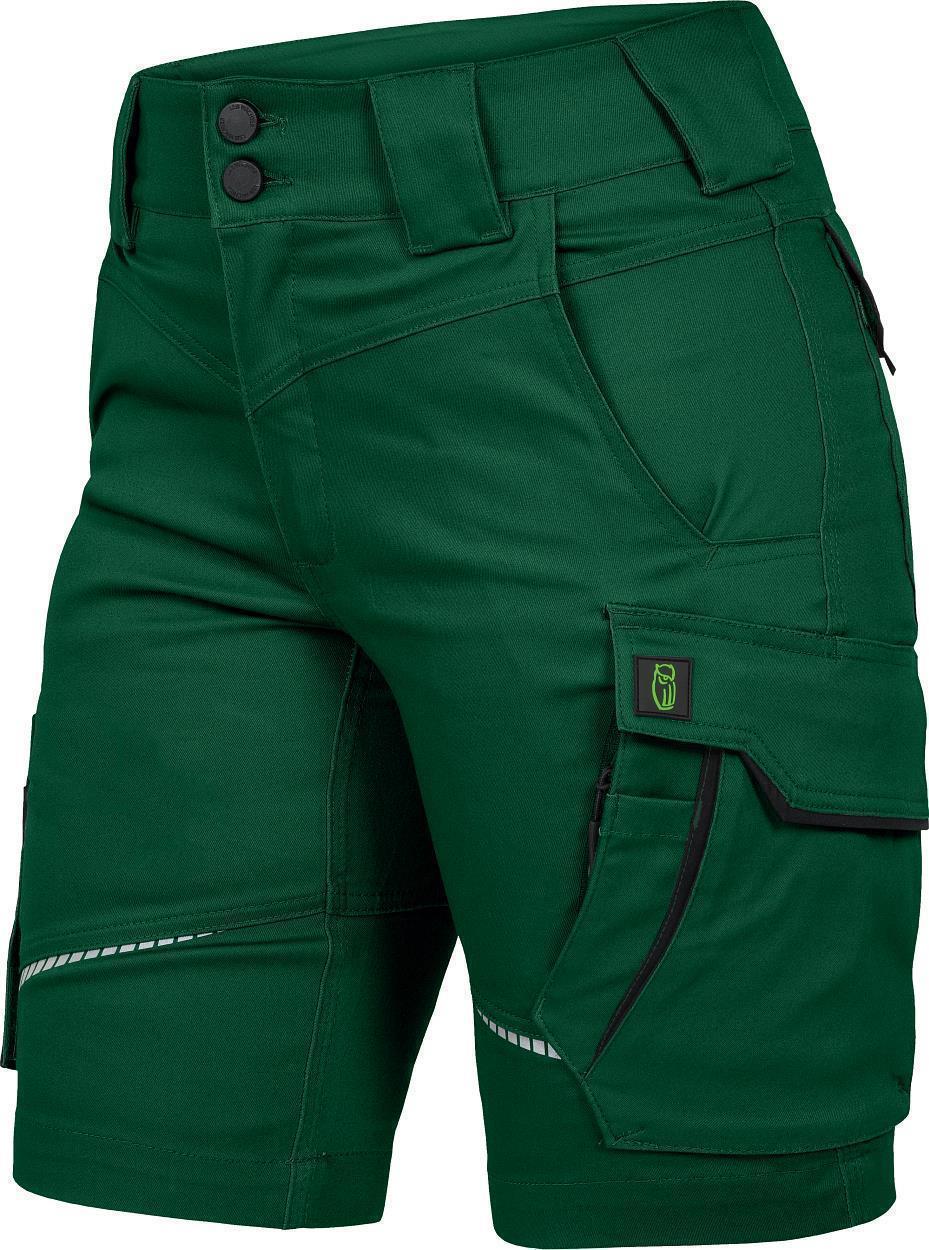 Damen Shorts Flex Line Grün/Schwarz FLXDK, Gr. 52 von Leibwächter