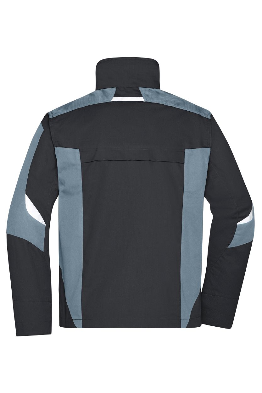 Workwear Jacket - STRONG - "JN821" in Black/Carbon, Größe 6XL - Daiber