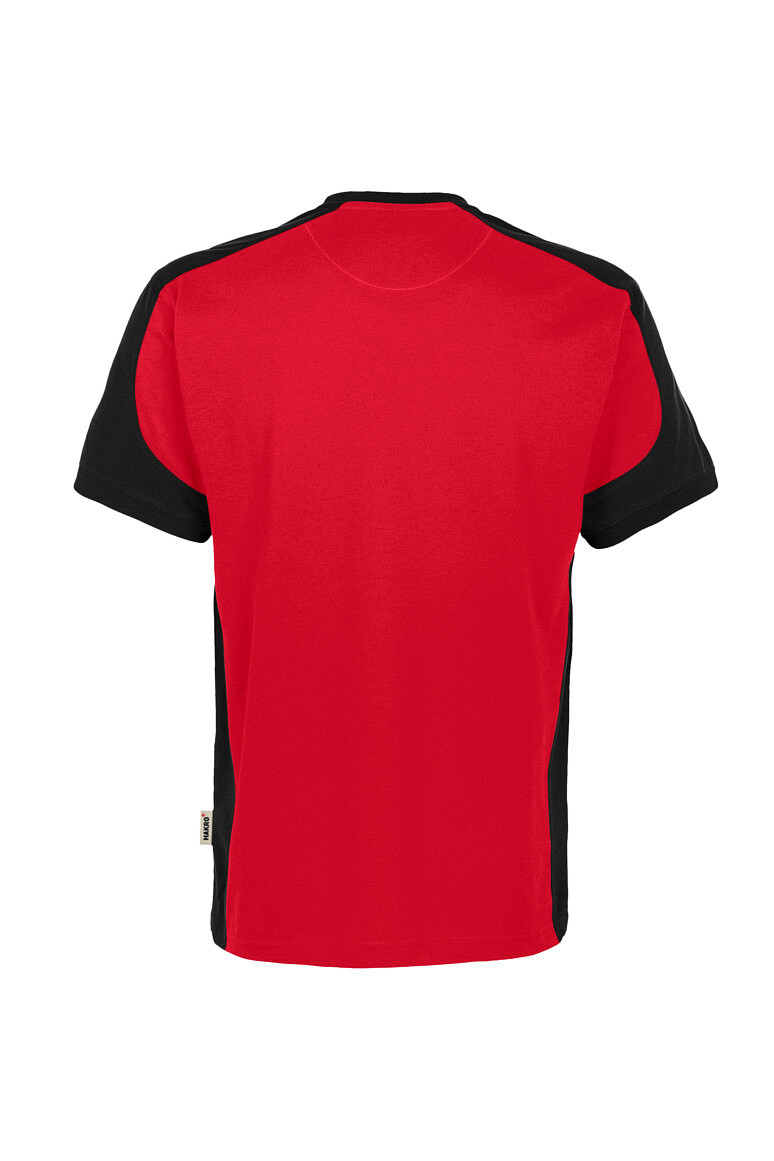 HAKRO 590 Contrast MIKRALINAR® ECO in Rot/Schwarz, Größe 6XL