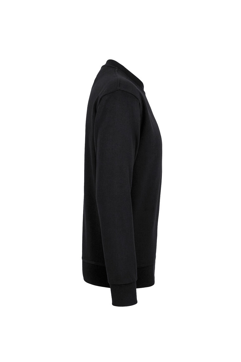 HAKRO 567 Label Free Sweatshirt Heavy MIKRALINAR® ECO in schwarz, Größe 6XL