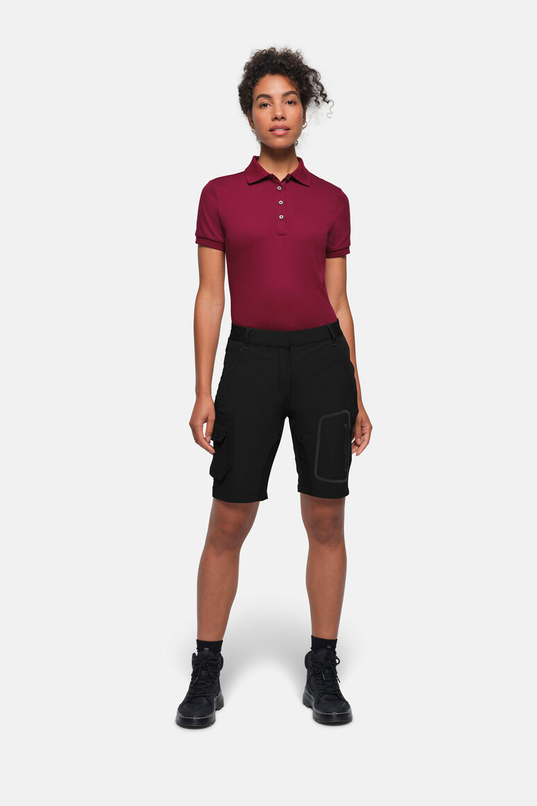 HAKRO 792 Damen Activeshorts in Schwarz, Größe XS