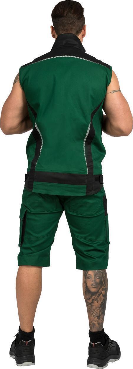 Herren-Shorts Flex Line Grün/Schwarz FLEXK, Gr. 68 von Leibwächter