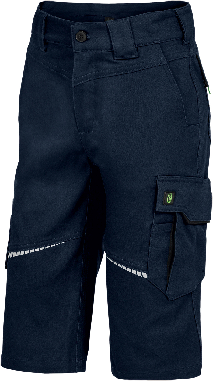 Kinder 3/4-Hose Flex Line Marine/Schwarz FLXKK, Gr. 158/ von Leibwächter