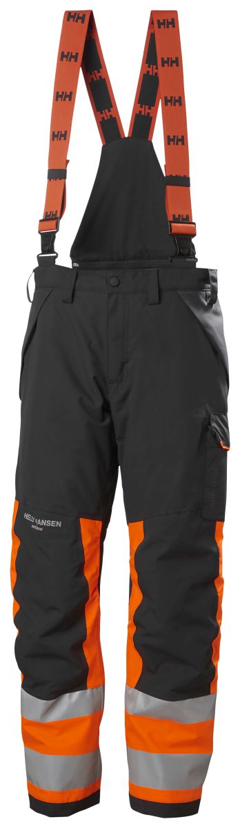 Hi-Vis Winter-Isolationslatzhose Klasse 1 Alna 2.0 in Orange, Gr. 44 von Helly Hansen Workwear