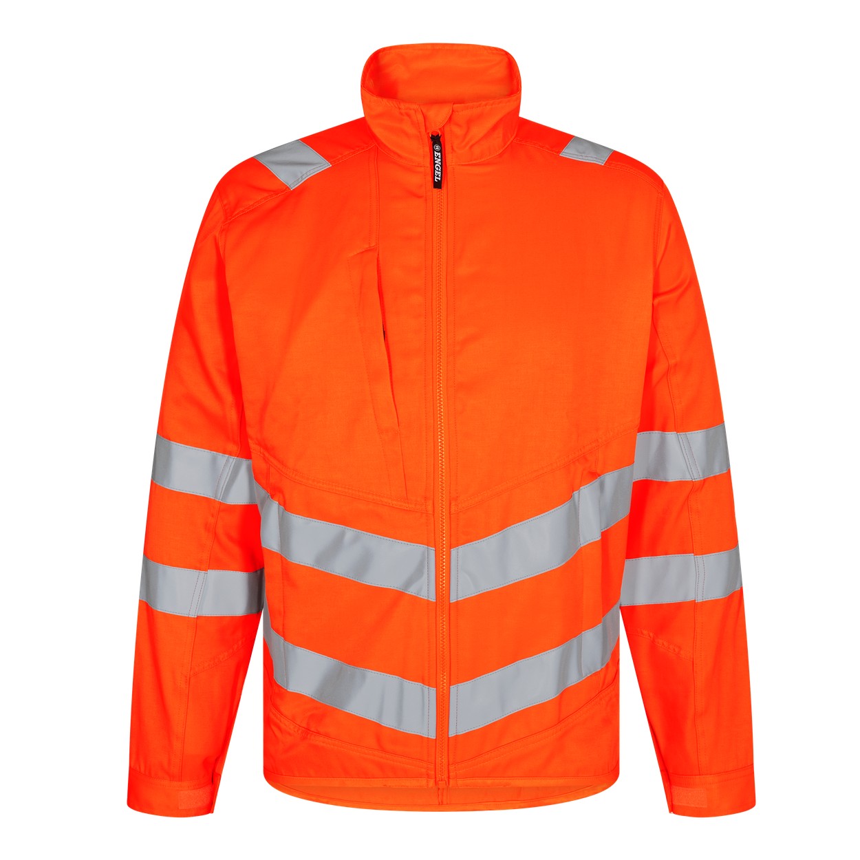 ENGEL Safety Light Arbeitsjacke in Hi-vis Orange, Größe 2XL