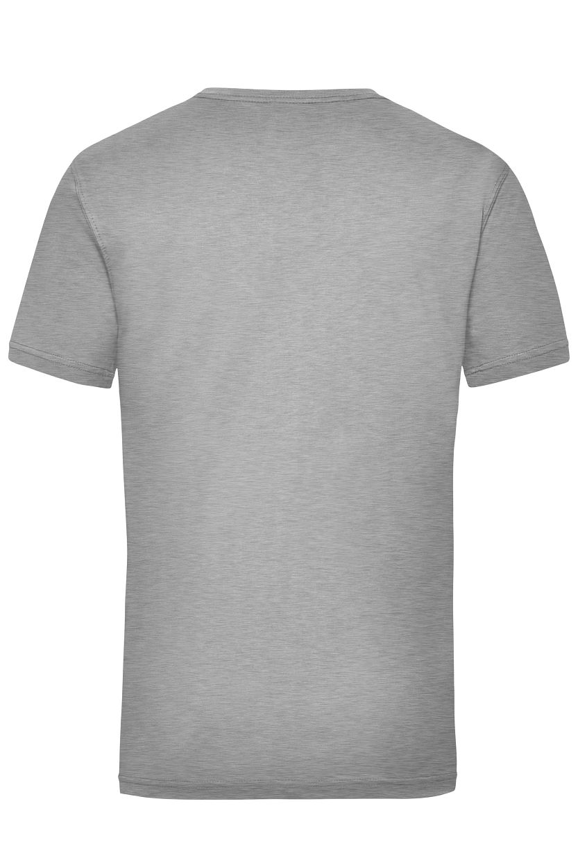 Workwear-T Men "JN800" in Grey-Heather, Größe 6XL - Daiber