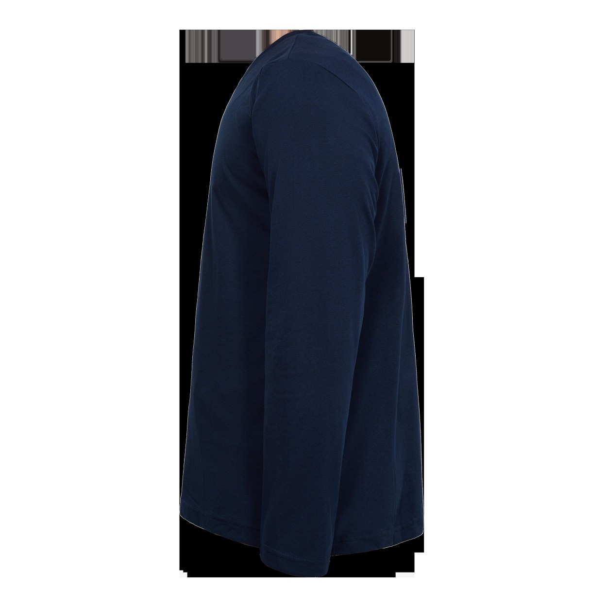 ENGEL Extend langarm-Shirt in Blue Ink, Größe XS