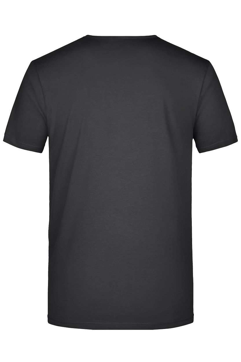 Men's Slim Fit V-T "JN912" in Black, Größe 2XL - Daiber