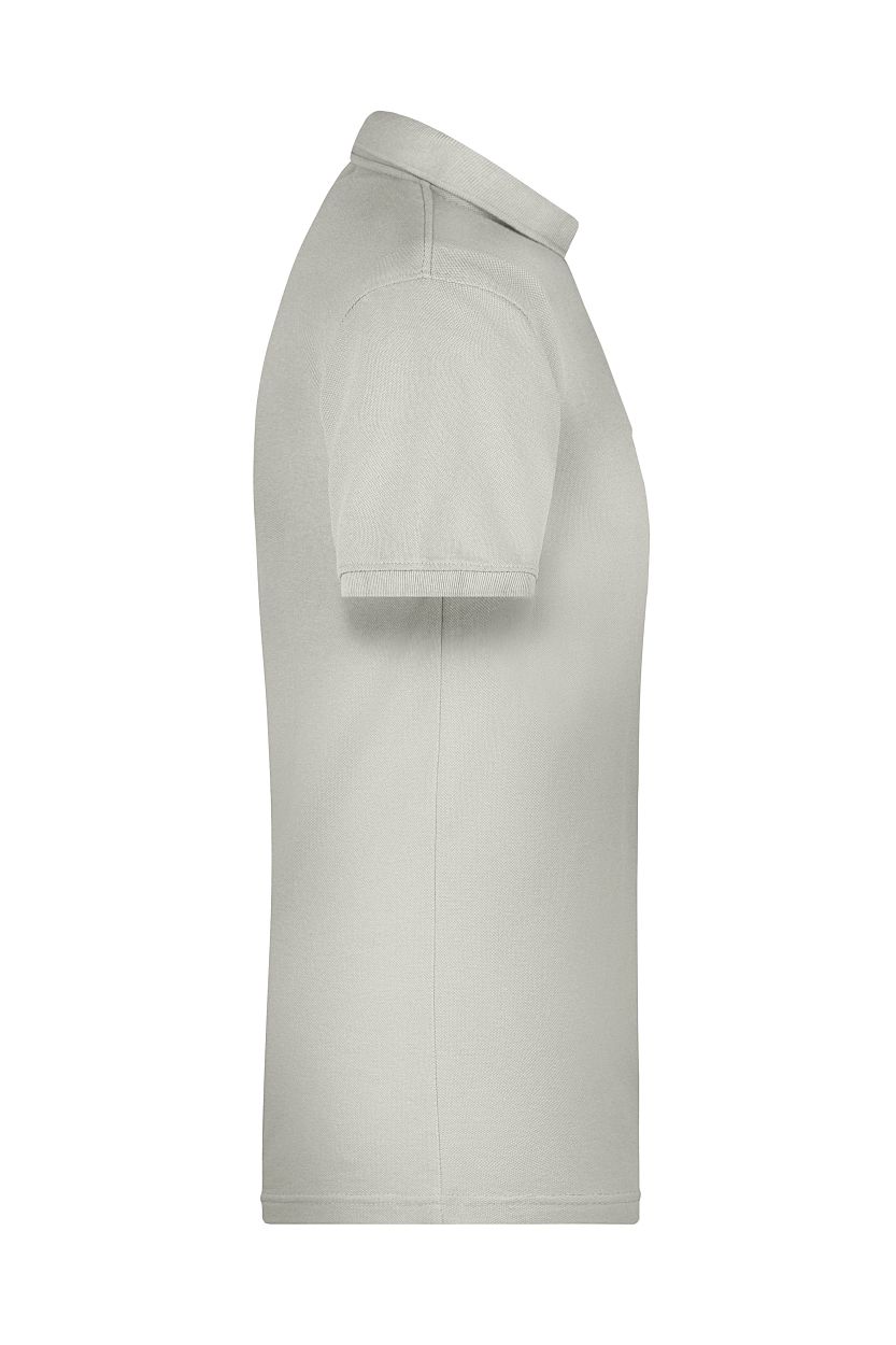 Men's ORGANIC Workwear Polo OCS Blended "JN874" in Cement, Größe 6XL - Daiber