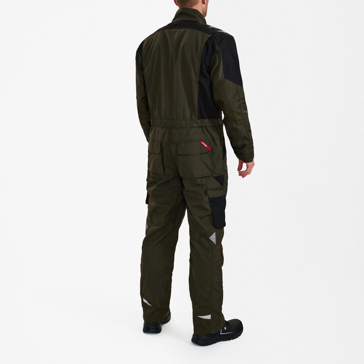 ENGEL Galaxy Overall in Forest Green/Schwarz, Größe XS