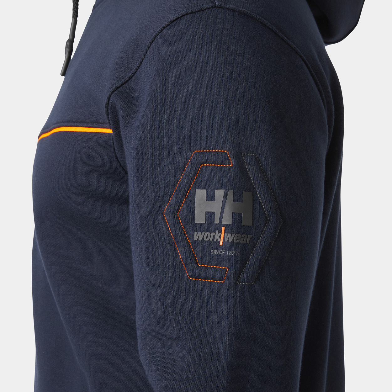 CHELSEA Evo Zip Hoodie "79197" in NAVY, Größe 4XL - Helly Hansen Workwear