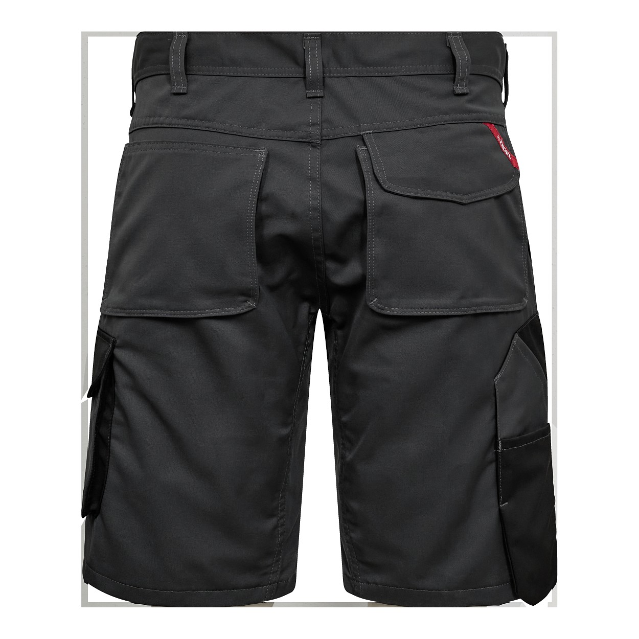 ENGEL Galaxy Light Arbeitsshorts in Anthrazitgrau/Schwarz, Größe 54