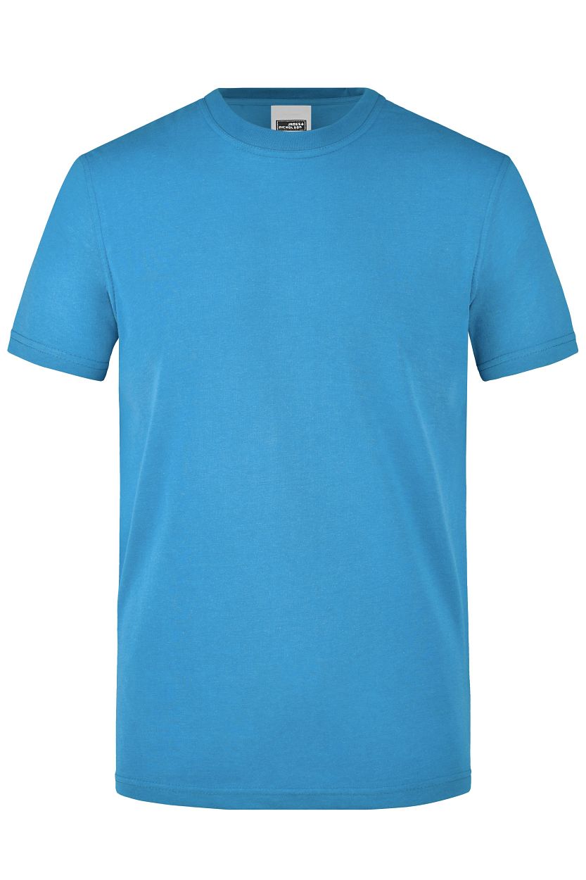 Men's Workwear T-Shirt "JN838" in Aqua, Größe 6XL - Daiber