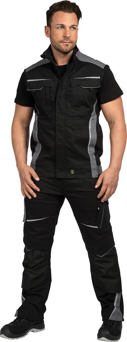 Bundhose Flex Line in Schwarz-Grau, Gr. 98 von Leibwächter