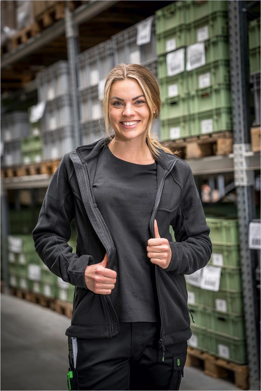 Polar-Fleecejacke Unisex CAFLJ, Gr. 2XL von Leibwächter