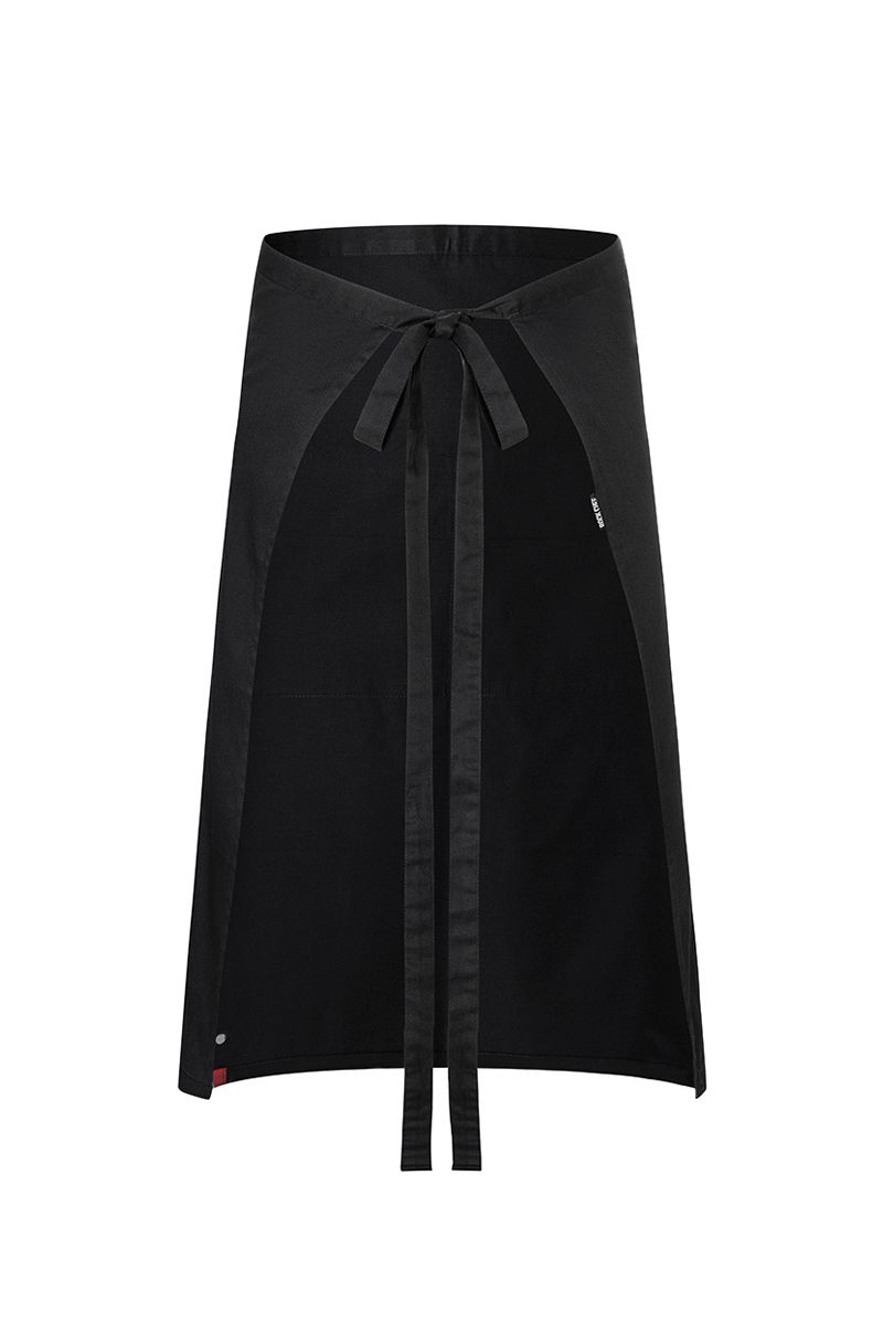 Bistroschürze ROCK CHEF® -Stage2 mit Taschen in Schwarz von Karlowsky