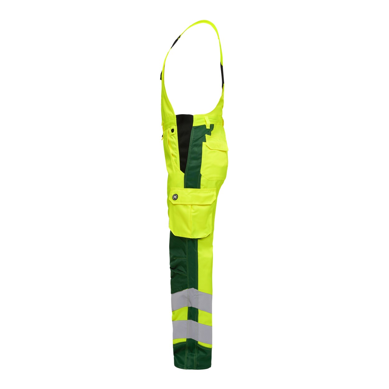 ENGEL Safety Light Damen Latzhose in Gelb/Grün, Größe 48