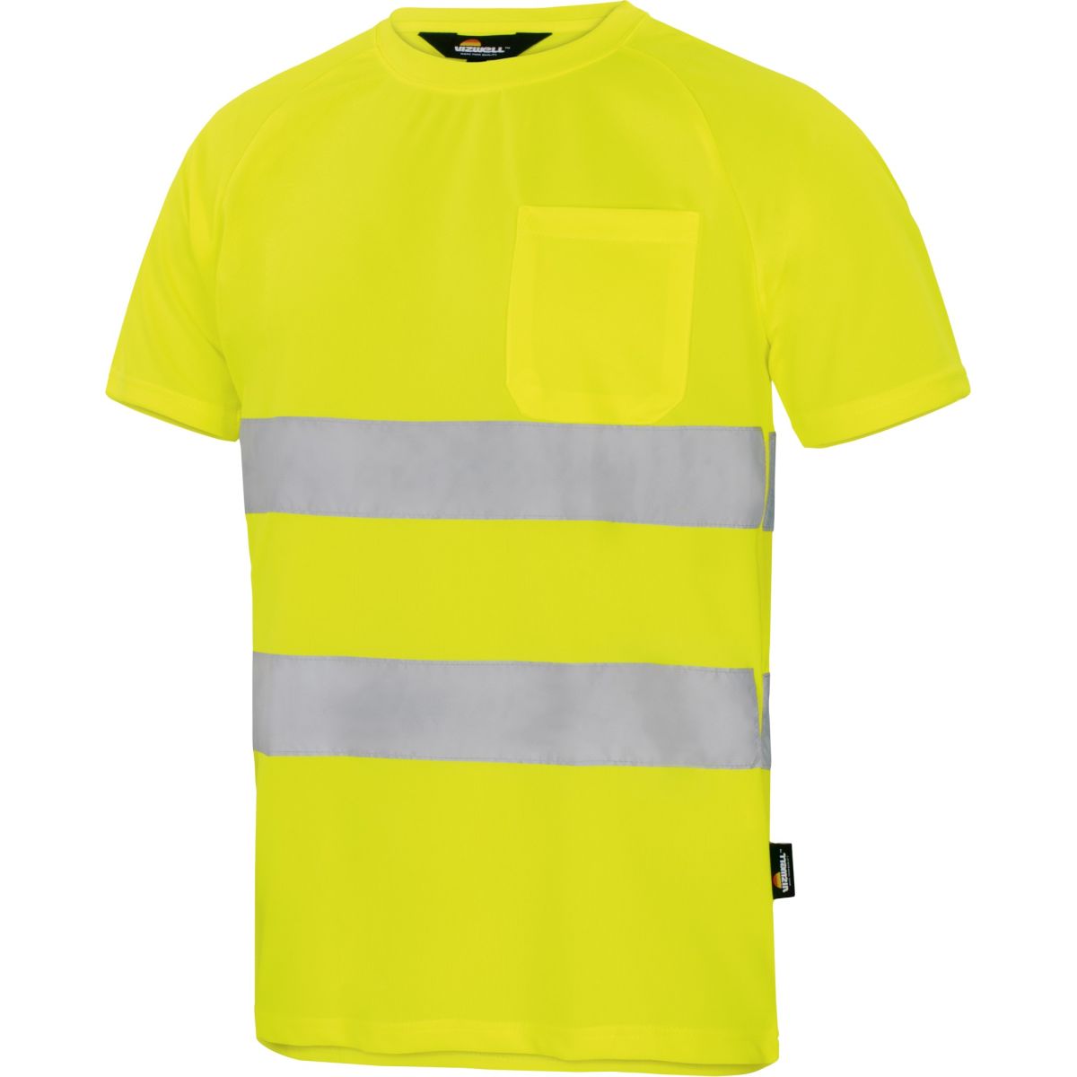 Warnschutz T-Shirt leuchtgelb von Vizwell