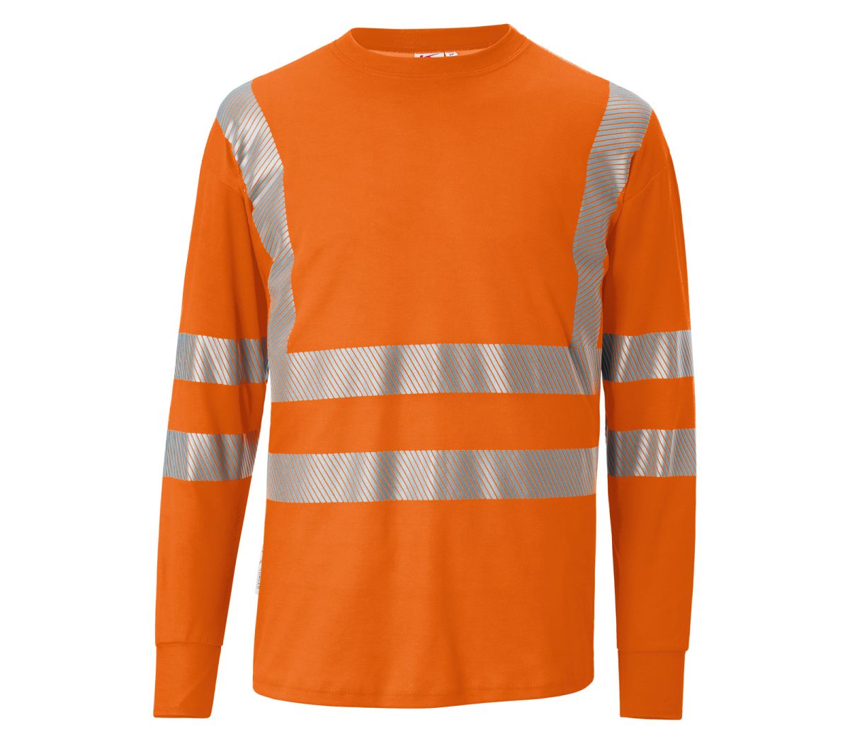  KÜBLER REFLECTIQ Longsleeve PSA 2 "Plus" in Warnorange, Größe S