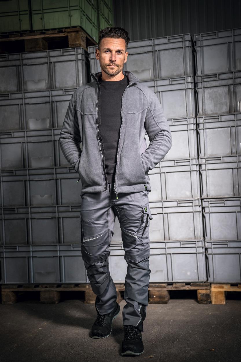 Polar-Fleecejacke Unisex CAFLJ, Gr. 2XL von Leibwächter