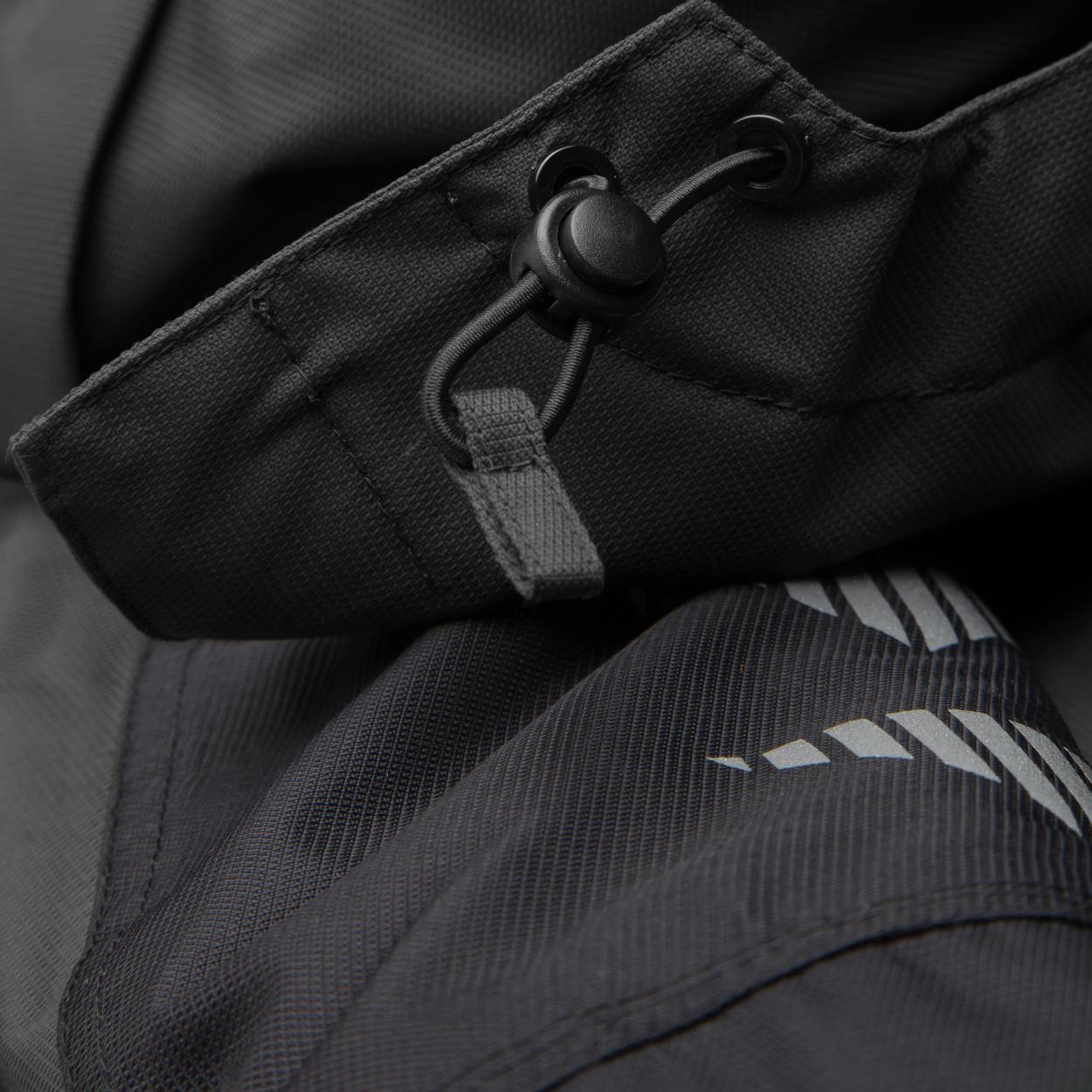 ENGEL Galaxy Winterjacke in Anthrazitgrau/Schwarz, Größe XS