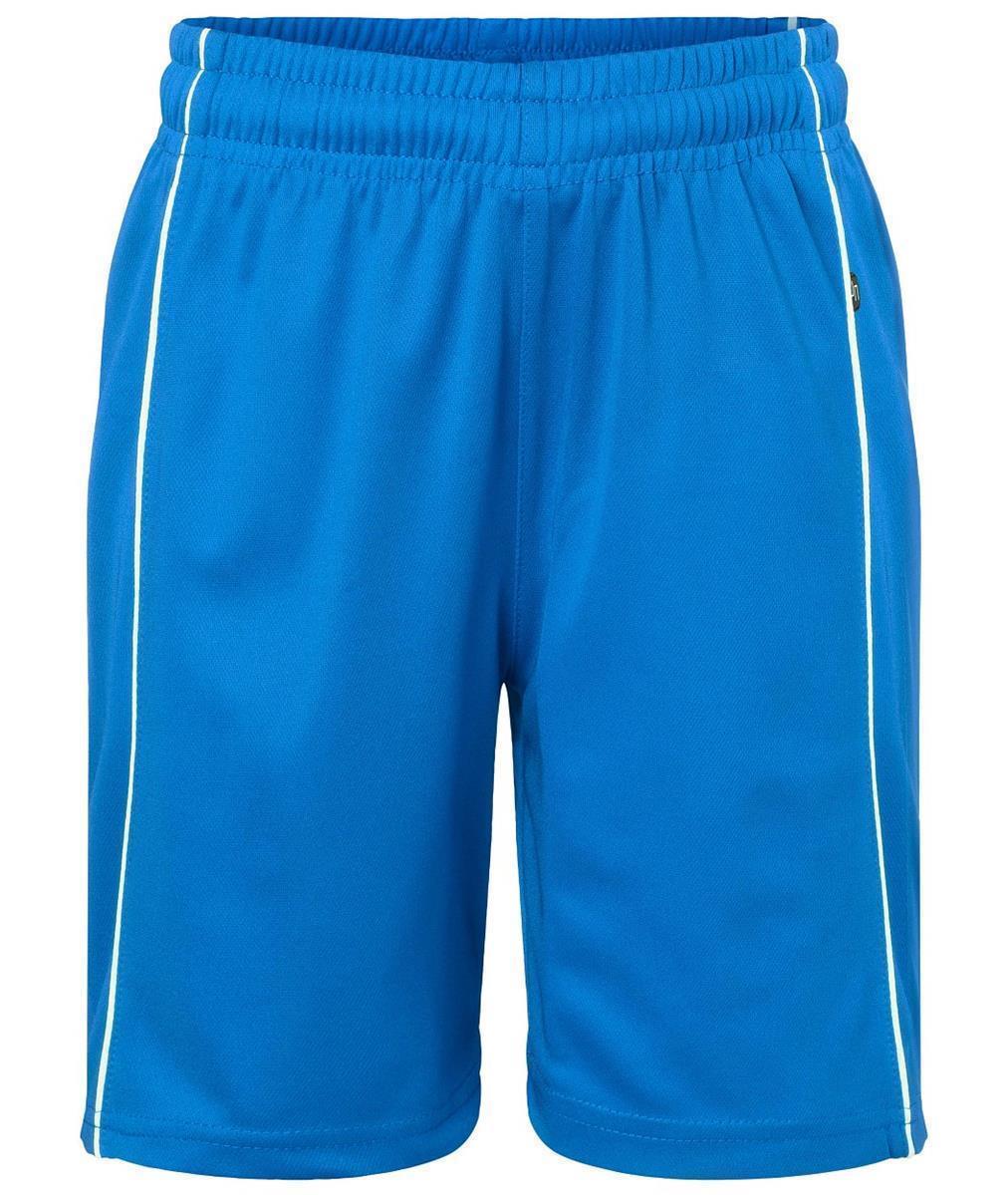 Basic Team Shorts Junior "JN387K" in Royal/White, Größe 2XL - Daiber