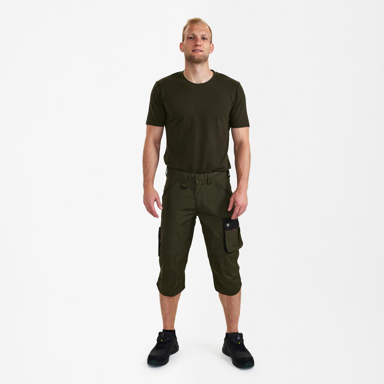 ENGEL Galaxy 3/4-Hose in Forest Green/Schwarz, Größe 54