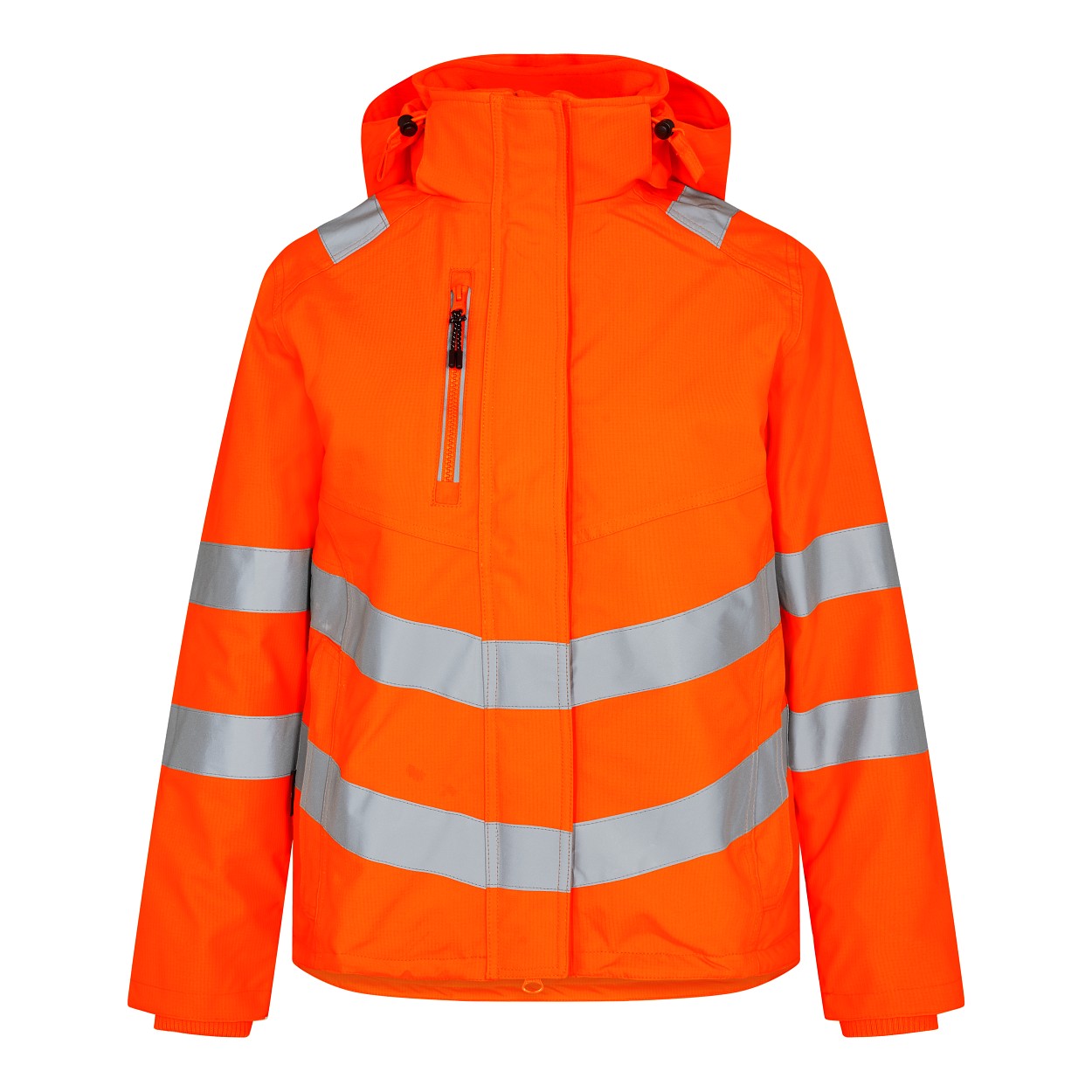 Safety Damen Winterjacke in Hi-vis Orange, Größe XS